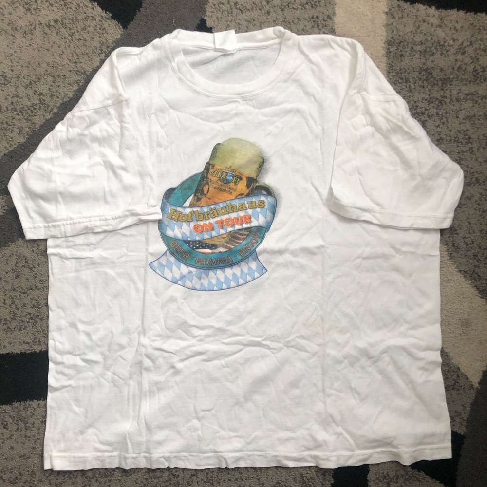 Kids White Graphic Tee - On Tour Design